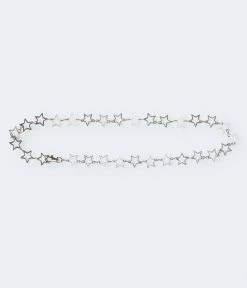 Aeropostale Women's Star Chain Belt