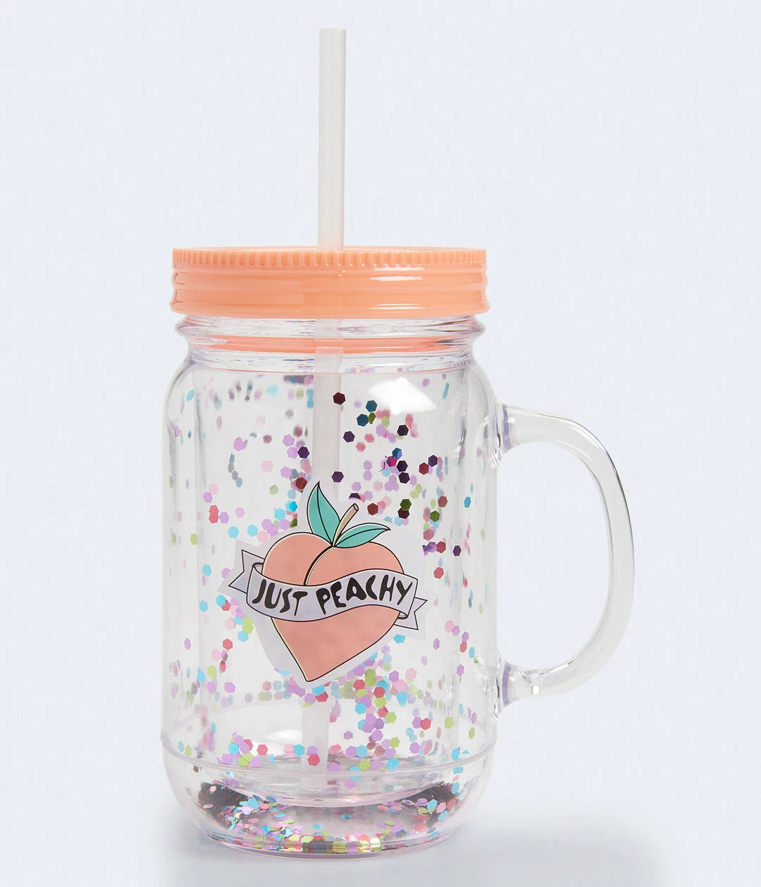 Aeropostale Women's Just Peachy Mason Jar