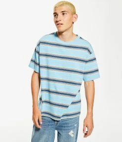 Aeropostale Men's Striped Loose Fit Tee