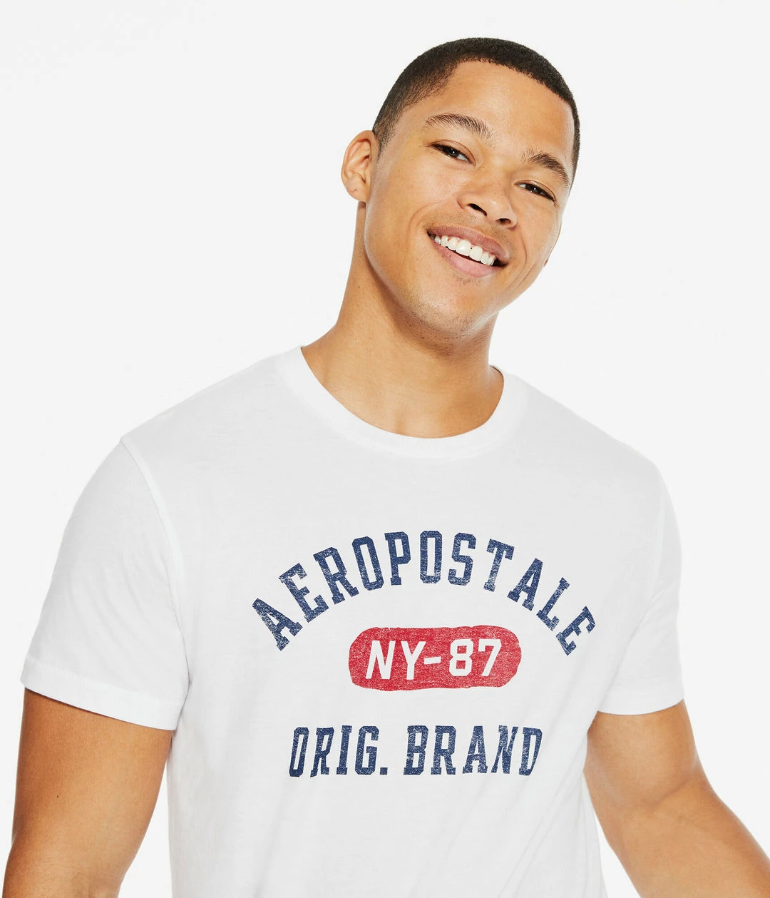 Aeropostale Men's Ny-87 Logo Graphic Tee - Image 5