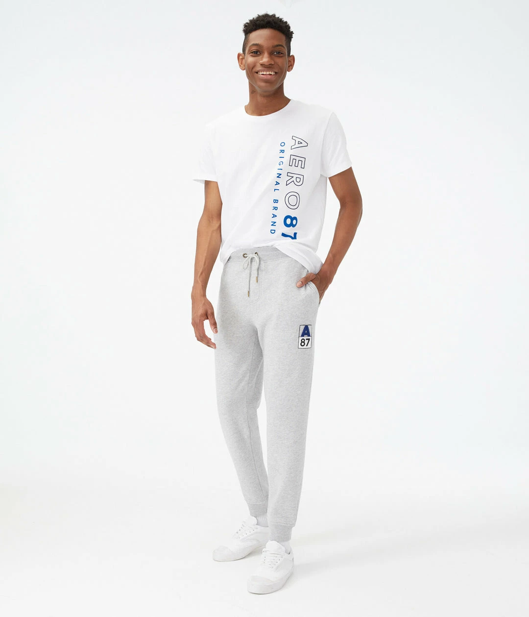 Aeropostale Men's A87 Heritage Jogger Sweatpants - Image 3